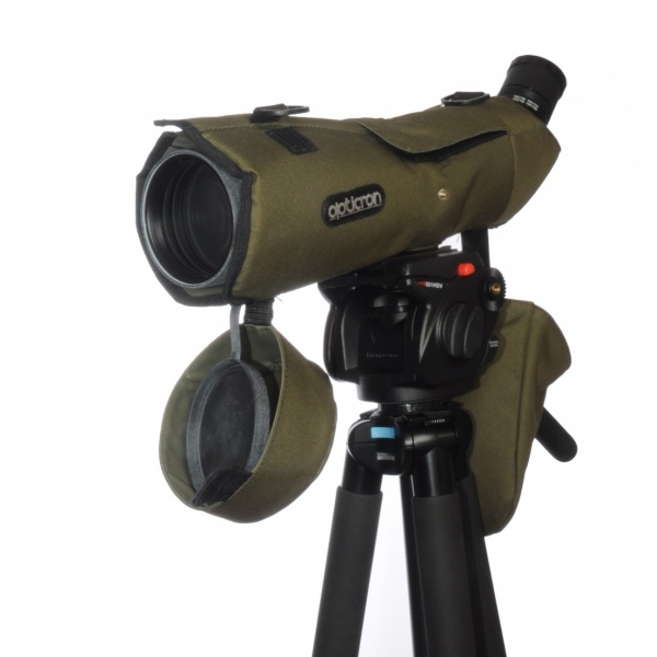 Käytetty Opticron HR 80ED +SDL 24-72 +suojalaukku +Velbon GEO N635 jalusta ja MF501 videopää